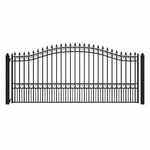Aleko London Style Garden Yard Ornamental Steel Single Swing 14 Ft Driveway Gate. Fixed Price $2287.12.