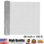 19 Gauge Hardware Cloth 1/2 Inch 48"X100FT Chicken Wire Fencing Galvanized. Fixed Price $149.99.