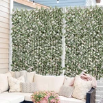 Artificial Expandable Faux Plant Leaf Fence Panel Home Indoor Outdoor Decor. Fixed Price $23.99.