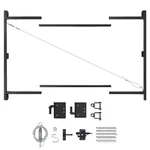 Adjust-a-gate Steel Frame Building Kit, 60"-96" Wide Opening Up To 6' High. Fixed Price $184.99.