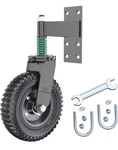 Lygoeege Gate Wheel With Brake, 8 Inch Diameter, 15.4 Height. Nib. Fixed Price $11.18.
