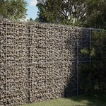 Gabion Basket With Cover 39.4"X39.4"X78.7" Galvanized Iron. Fixed Price $390.38.