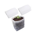 Belit Nursery Growing Bags, 100 Pcs Fabric Seedling 5.7"X5.7", White. Fixed Price $14.24.