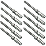 Atlantis Rail Easy Stainless Steel Right Hand Lag Screw Stud For 5/32"CABLE-10PK. Fixed Price $134.80.