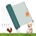 Vevor Non Electric Fence W/ Posts 3.9' X 98.4' Plastic Safety Mesh Netting. Fixed Price $99.99.