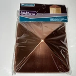 Veranda Copper Finish Post Cap Point Fits In. X #422071. Fixed Price $10.98.