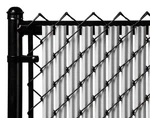 Depot Gray 5FT Ridged Slats Chain Link Fence. Fixed Price $69.65.