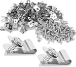 220 Pcs Fence Wire Clamps Stainless Steel Fencing Mounting Clips With. Fixed Price $25.50.