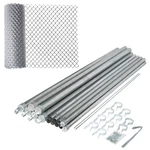 Aleko Galvanized Steel 4 X 50 Feet Complete Kit Chain Link Fence Fabric Posts. Fixed Price $549.00.