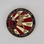 Uss Kitty Hawk (CV-63) Challenge Coin Battle Cat Combat Systems 1961-2008. Fixed Price $49.99.