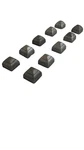 Pyramid Post Caps Steel Pressed, Weld-on. Fixed Price $22.95.