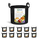 Cavisoo 10-PACK Gallon Plant Grow Bags, Heavy Duty 300G Thickened Non-woven.... Fixed Price $17.71.