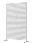 Fency White Outdoor Privacy Screen For Garden Galvanized Steel. Fixed Price $125.00.