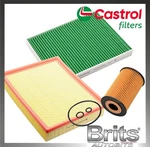 Service Kit For Vw Amarok 2.0 Tdi Castrol Oil Air Cabin Filters (2010-2019). Fixed Price $48.06.