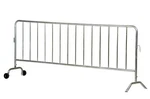 Vestil PRAIL-102-HD-G-W Steel Heavy Duty Crowd Control Interlocking Barrier With. Fixed Price $233.68.