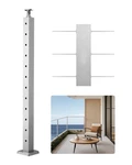 Vevor Cable Railing Post 42X2X2 With Pre-drilled Holes 1JZLGZXYS1061EF8W001V0. Fixed Price $41.90.