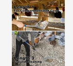 Yqdhylyh Metal Chicken Poop Scooper Heavy Duty Silver Large Tool. Fixed Price $77.00.