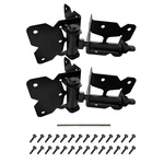 2 Pack Self Closing Gate Hinges For Wooden/vinyl/pvc Fences, Heavy Duty. Fixed Price $44.98.