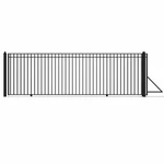 Aleko Garden Yard Madrid Style Steel Single Sliding 20 Feet Driveway Gate. Fixed Price $3499.00.