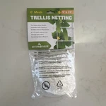 Hydrofarm Heavy Duty Flexible Trellis Netting 5X15FT 6IN Sq Mesh White. Fixed Price $6.00.