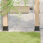 Post Bases Square 4 Pcs Anthracite 5.55X5.55" Powder-coated Steel. Fixed Price $105.23.