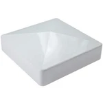 Jake Sales 4" Style White Vinyl Fence Post Cap Flat/pyramid,. Fixed Price $25.99.