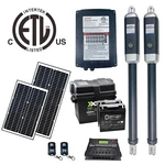 Aleko Etl Listed Solar Kit Opener For Swing Dual Gates Up 1760 Lb. Fixed Price $879.12.