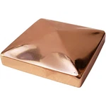 5.5" X Solid Copper Pyramid Cap For True/actual Wood Posts. Fixed Price $24.99.