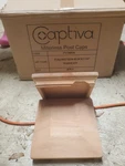 (qty 20) Captiva PYTB0534 Pyramid Miterless 6X6 Wood Post 5.75" Mahogany. Fixed Price $154.00.