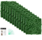 12PCS 20*20IN Artificial Boxwood Mat Wall Hedge Decor Privacy Fence Panel Grass. Fixed Price $39.99.