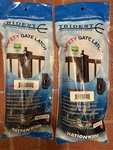 In. Black Magnetic Pool Safety Gate Latch TRIDENT10-BK-KA New Sealed. Fixed Price $39.00.