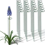 16" Green Stakes - 20 Pack Garden Support Hoops For Flowers &. Fixed Price $27.13.