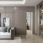 Soft Closing Interior Wall Mount Hidden Track Floating Sliding Door Hardware. Fixed Price $105.00.