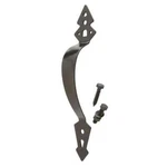 Everbilt 11-1/8 Inch Black Heavy-duty Rustic Gate Garage Door Pull Handle 15329. Fixed Price $14.80.