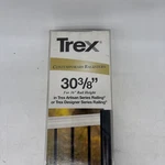Trex Contemporary Balusters 10 Pk 30 3/8 Round Aluminum Artisan Designer Black. Fixed Price $29.99.