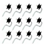 12 Pcs Wood Post Screw-in Corner Bracket With Insulator Anchors. Fixed Price $22.80.