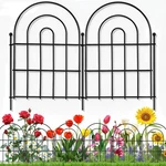 18 Pack Decorative Garden Fence Animal Barrier: 17 In(h) X Ft(l) Border Fl.... Fixed Price $50.73.