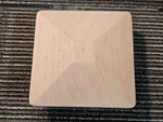 (qty 5) Captiva PYTB0358 Pyramid Miterless 4X4 Wood Post 3-5/8" Mahogany. Fixed Price $45.00.