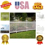 3.5FT X 7.6FT 2 Panels No Dig Zippity Manchester Fence Kit, White Vinyl P.... Fixed Price $239.99.