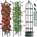 6.2 Ft Garden Obelisk Trellis Pack Tomato. Fixed Price $59.99.