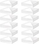 12 Pack 5" X Vinyl Fence Post Caps, Pyramid Pvc Decking. Fixed Price $46.44.