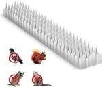 24 Pack Clear Transparent Pvc Bird Spike Strips For Outside Fences And Roofs To. Fixed Price $37.99.