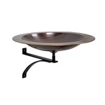 Achla 18IN Classic Wall Mount Bracket Birdbath Antique Copper Finish. Fixed Price $192.99.