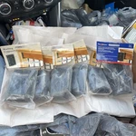 Lot Of 6 Deckorators Black Plastic Post Connector 122077. Fixed Price $47.16.