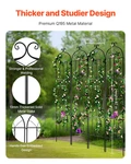 Garden Trellis For Climbing Plants, 87 X 20 In, 4 Packs Rustproof Metal. Fixed Price $108.96.