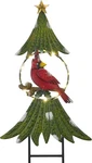 Teresa's Collections Metal Christmas Tree Decorations Cardinal Garden Stake With. Fixed Price $45.81.