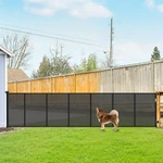 Extra Tall 42" Retractable Dog & Baby Gate - 155" Long Indoor/outdoor Fence. Fixed Price $155.99.