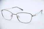 New Charmant Titanium Perfection CH12147 Black Silver Authentic Eyeglasses 50-17. Fixed Price $80.50.