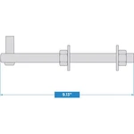 National Hardware N130617 293BC 5/8" X Bolt Hook Zinc Plated Finish. Fixed Price $11.02.