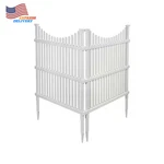 Enclo Privacy Screens Fence Panel 48"X36" White Vinyl 2 Pack New. Fixed Price $137.23.